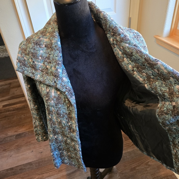 Doncaster Multicolor Tweed Blazer - Picture 3 of 6